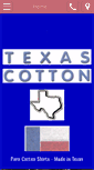 Mobile Screenshot of buytexascotton.com